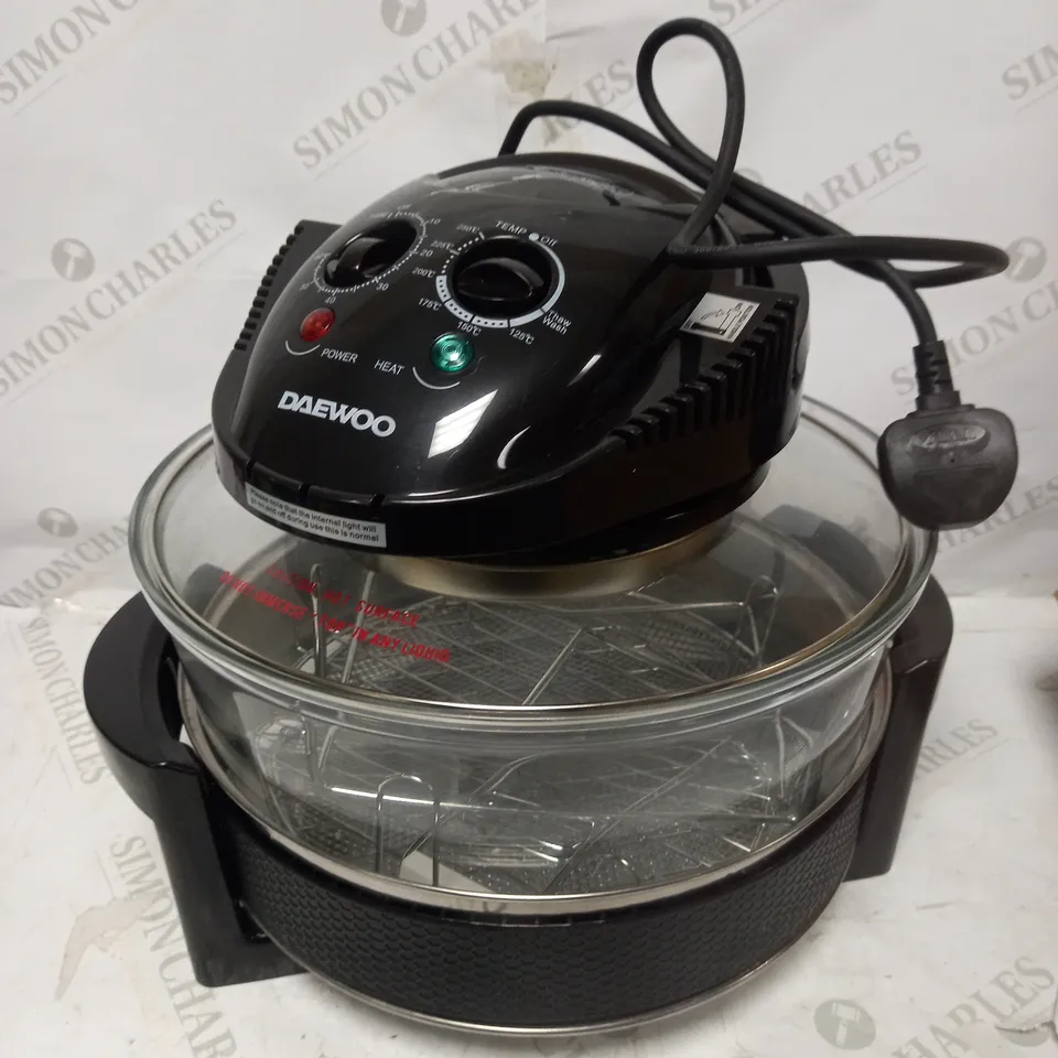 DAEWOO DELUXE 17L 1300W HALOGEN AIR FRYER 
