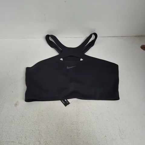 Nike Women's Training Sports Bra Top – Black (Cross-Back) – with Tag