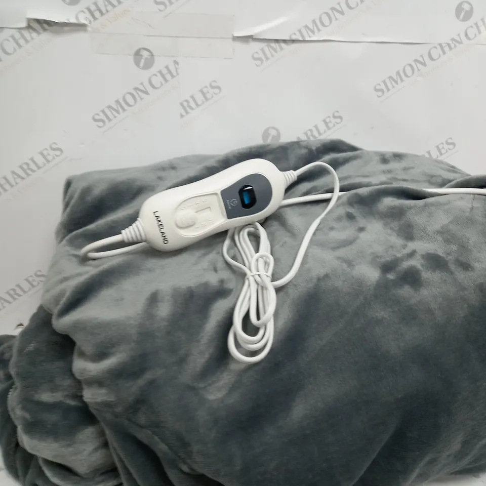 GREY ELECTRIC BLANKET