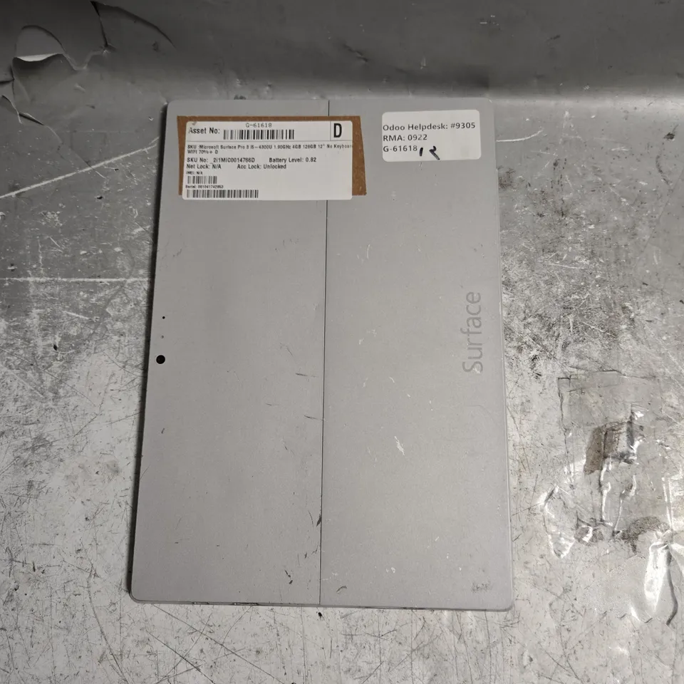 MICROSOFT SURFACE PRO 3