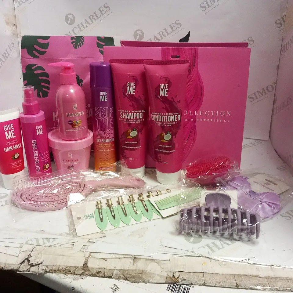 BAGGED GIVE ME THE MANE COLLECTION THE ULTIMATE HAIR EXPERIENCE