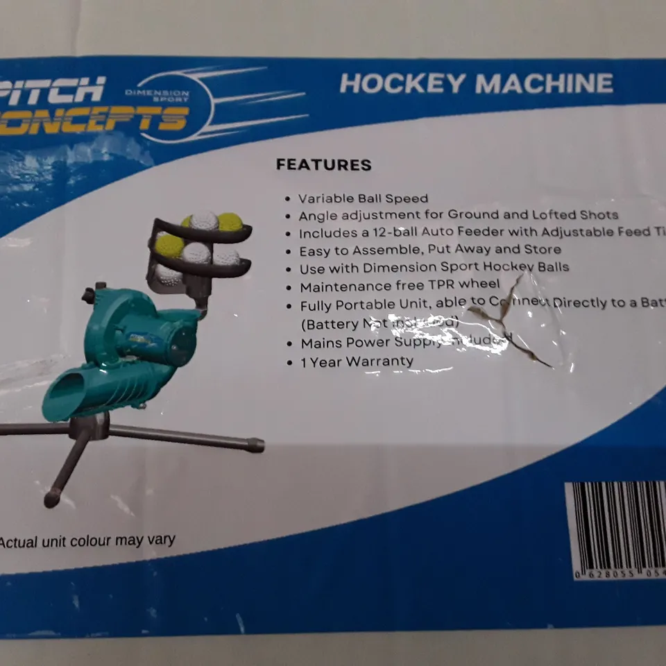 PITCH CONCEPT HOCKEY MACHINE