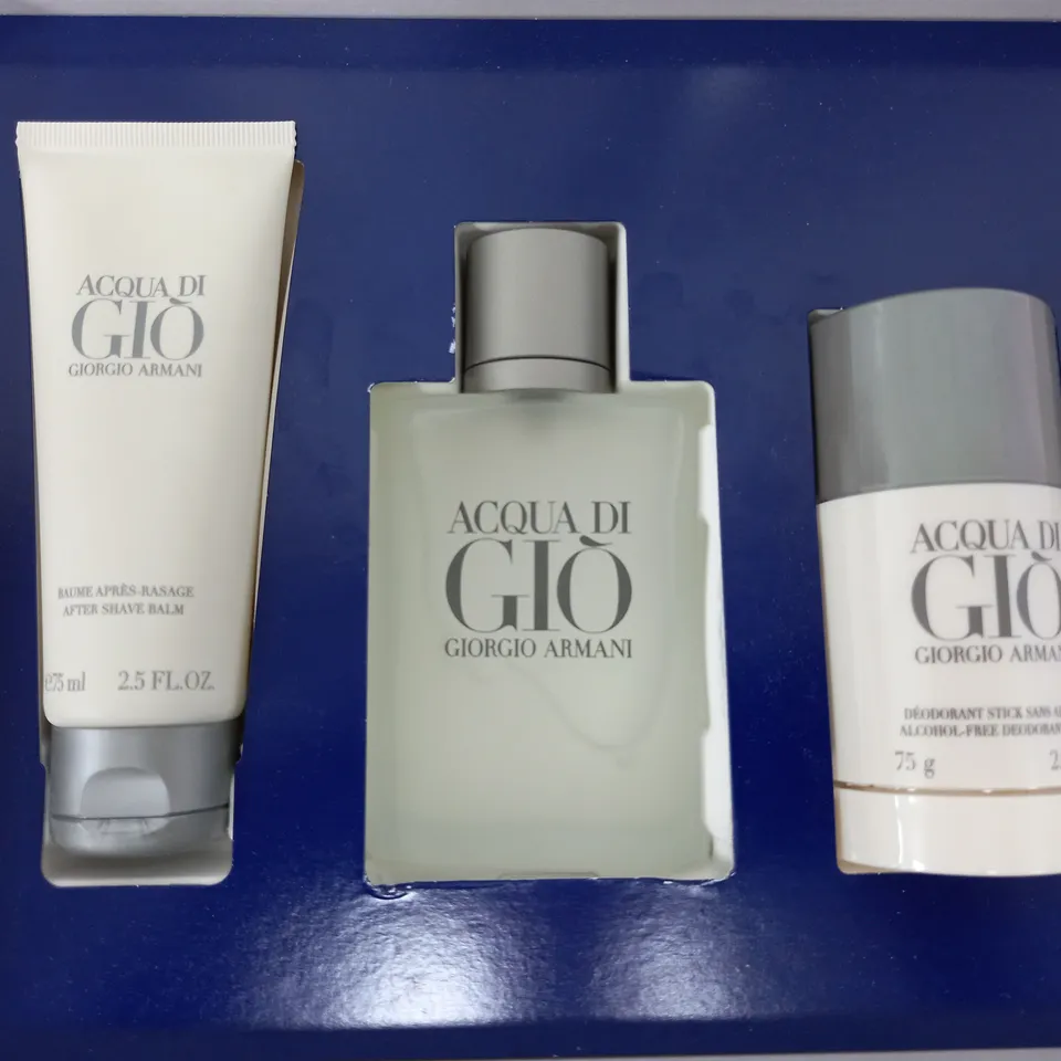 BOXED GIORGIO ARMANI ACQUA DI GIO SET