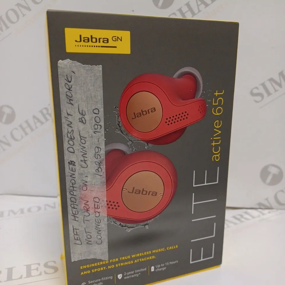 BOXED JABRA ELITE ACTIVE 65T EARBUDS