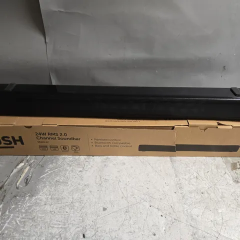 BOXED BUSH 24W RMS 2.0 CHANNEL SOUNDBAR 