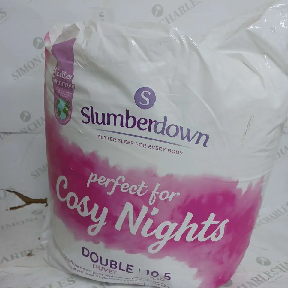 SEALED SLUMBERDOWN DOUBLE DUVET 10.5 TOG 