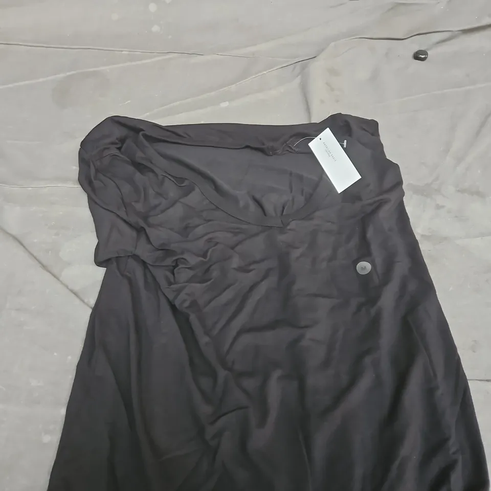 AMERICAN EAGLE OUTFITTERS BLACK KNIT TOP – UK M