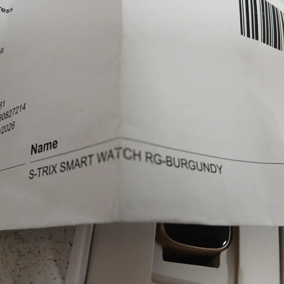 STORM S-TRIX SMART WATCH RG-BURGUNDY