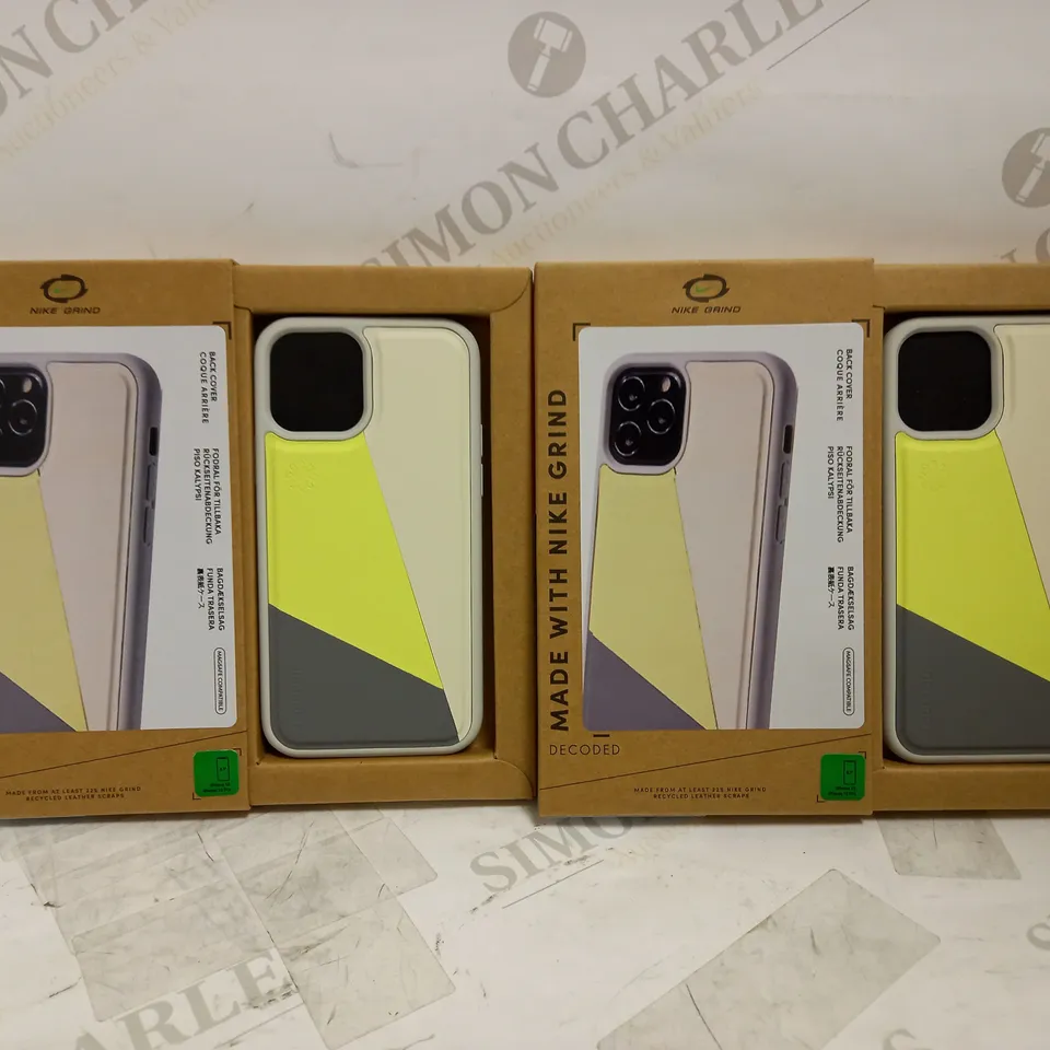 LOT OF 2 NIKE GRIND DECODED APPLE IPHONE 12/12 PRO MAGSAFE COMPATIBLE PHONE CASES