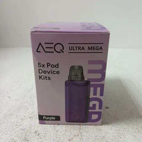 AEQ ULTRA MEGA 5X POD DEVICE KITS – PURPLE