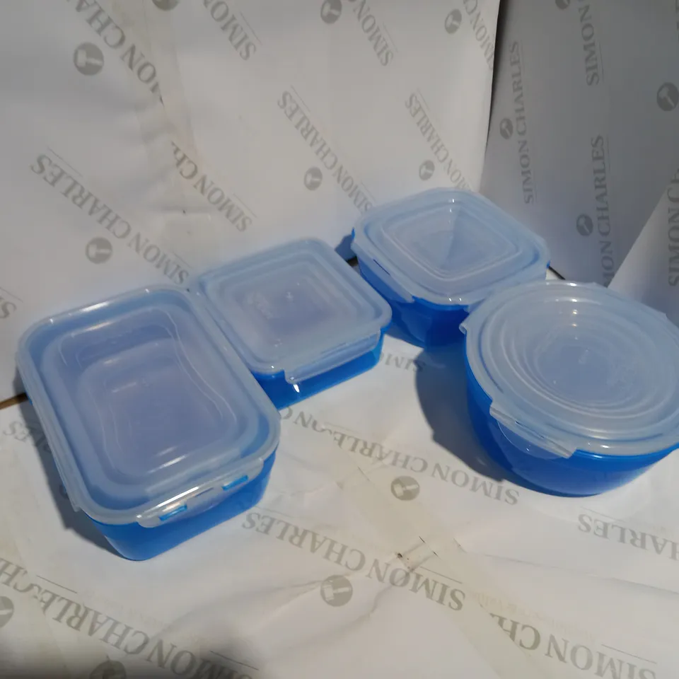 LOCK & LOCK PLASTIC FOOD STORAGE CONTAINERS