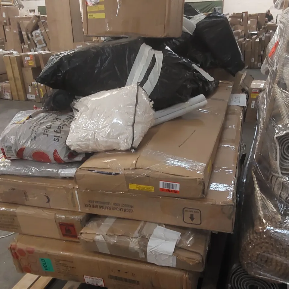 PALLET CONTAINING A VERY LARGE QUANTITY OF ASSORTED FURNITURE PARTS ECT
