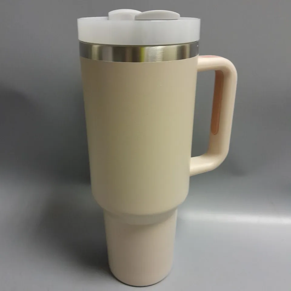 BOXED TALL DRINKING FLASK WITH STRAW