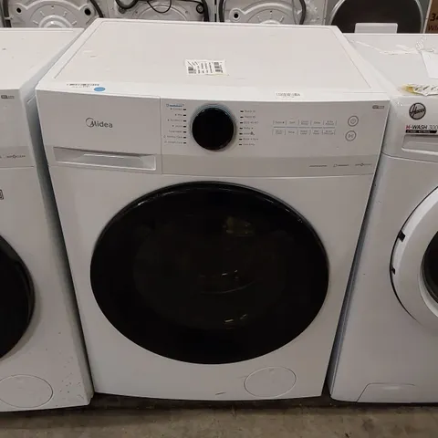 MIDEA MF200W70B/E FREESTANDING WASHING MACHINE, BLDC MOTOR, BRIGHT LED DISPLAY, HEALTH GUARD, STEAM, 15‘ QUICK WASH, 1400RPM, 7KG LOAD, WHITE [ENERGY CLASS B]
