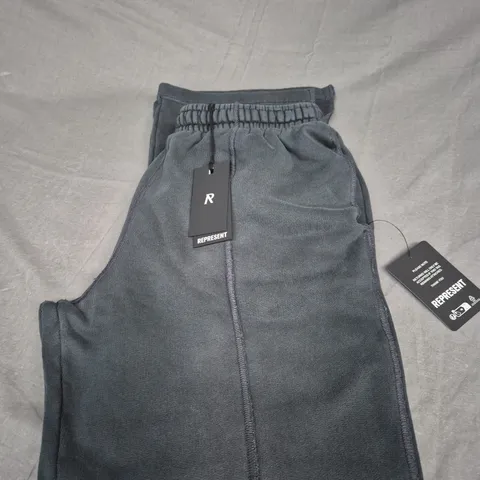 REPRESENT STEPPED HEM SWEATPANTS SIZE M