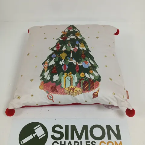 DECK THE HALLS DECORATIVE CUSHION - 43 X 43