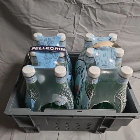 APPROXIMATELY 12 BOTTLES OF S.PELLEGRINO SPRING WATER - COLLECTION ONLY 