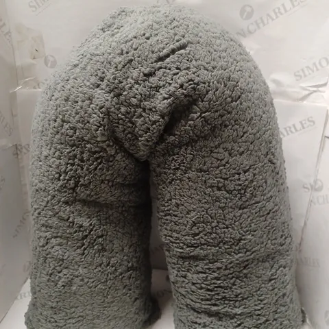 UNBRANDED GREY SOFT BODY PILLOW