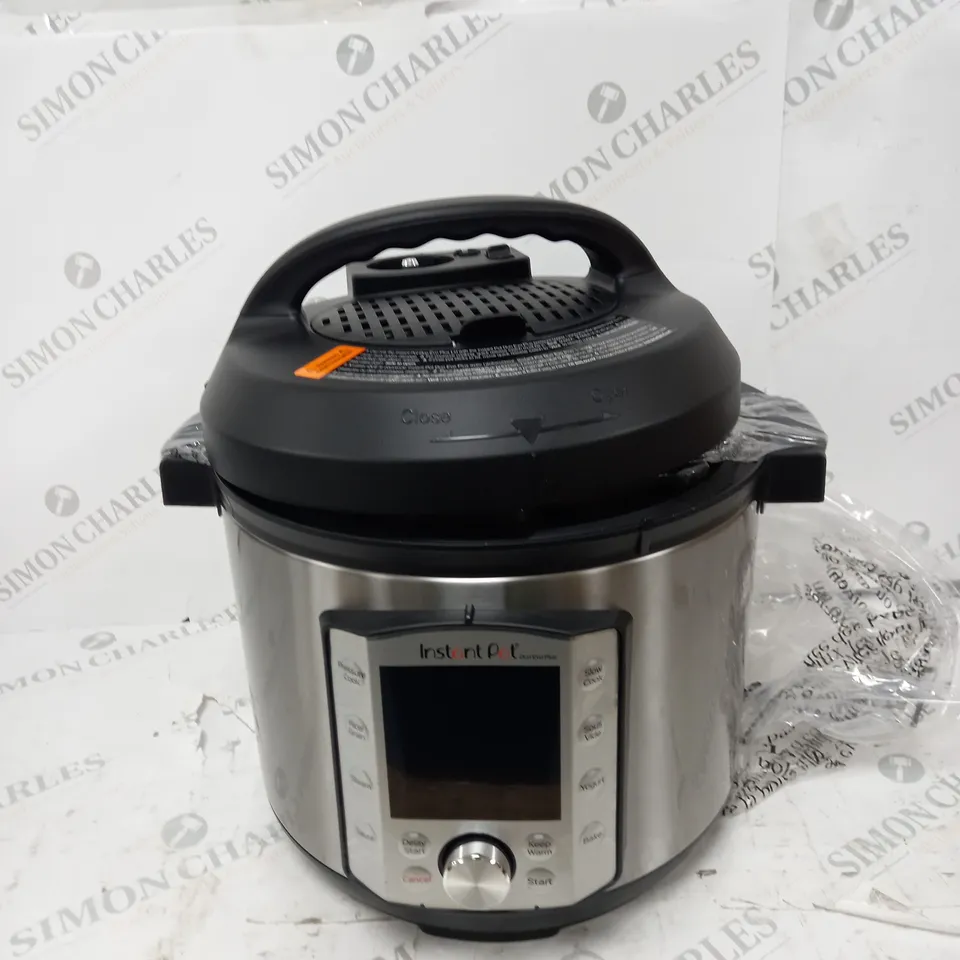 BOXED INSTANT POT DEO EVO PLUS 10-IN-1 PRESSURE COOKER 