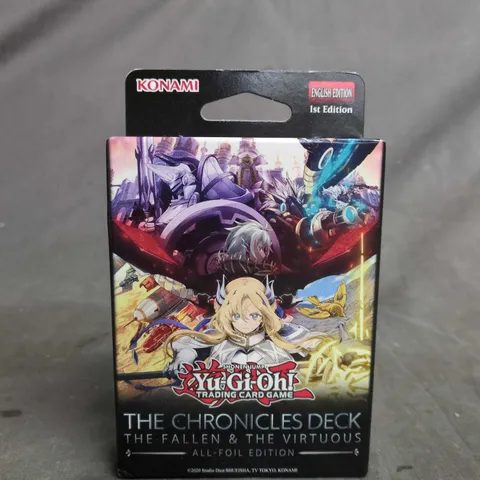 YU-GI-OH! CHRONICLES DECK: THE FALLEN & THE VIRTUOUS ALL-FOIL EDITION 