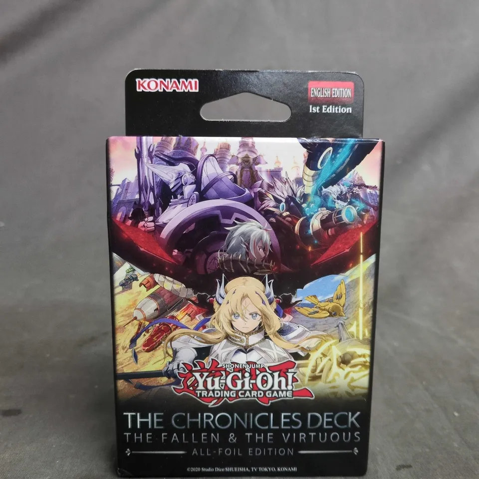 YU-GI-OH! CHRONICLES DECK: THE FALLEN & THE VIRTUOUS ALL-FOIL EDITION 