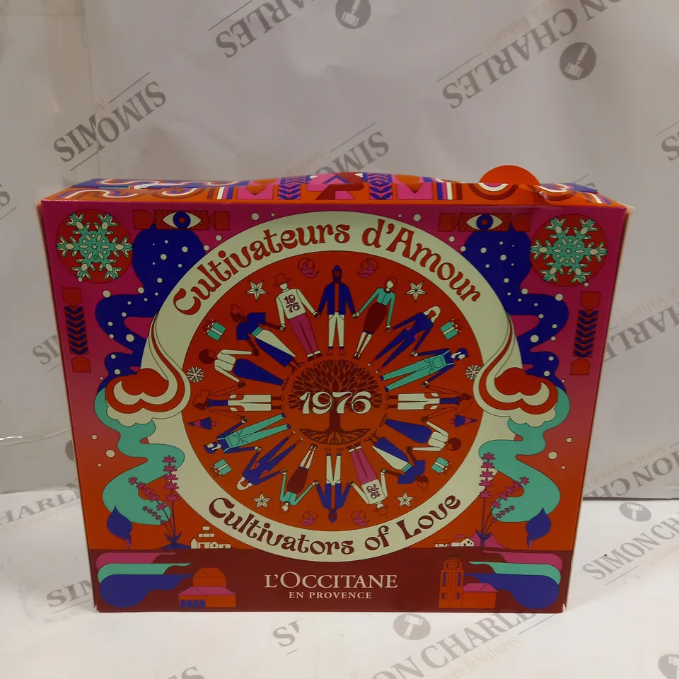 BOXED L'OCCITANE CULTIVATORS OF LOVE ADVENT CALENDAR 