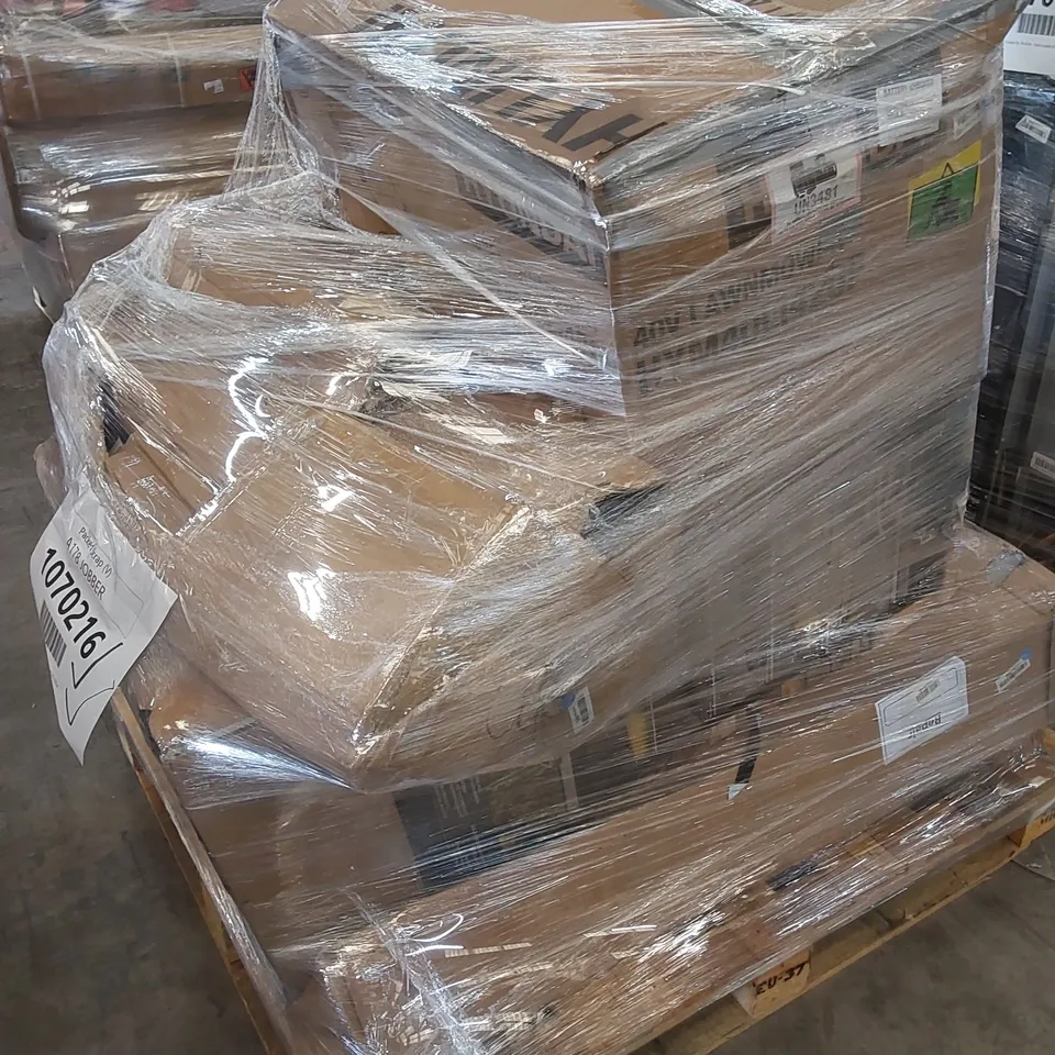 PALLET OF APPROXIMATELY 4 UNPROCESSED RAW RETURN HOUSEHOLD AND ELECTRICAL GOODS TO INCLUDE;