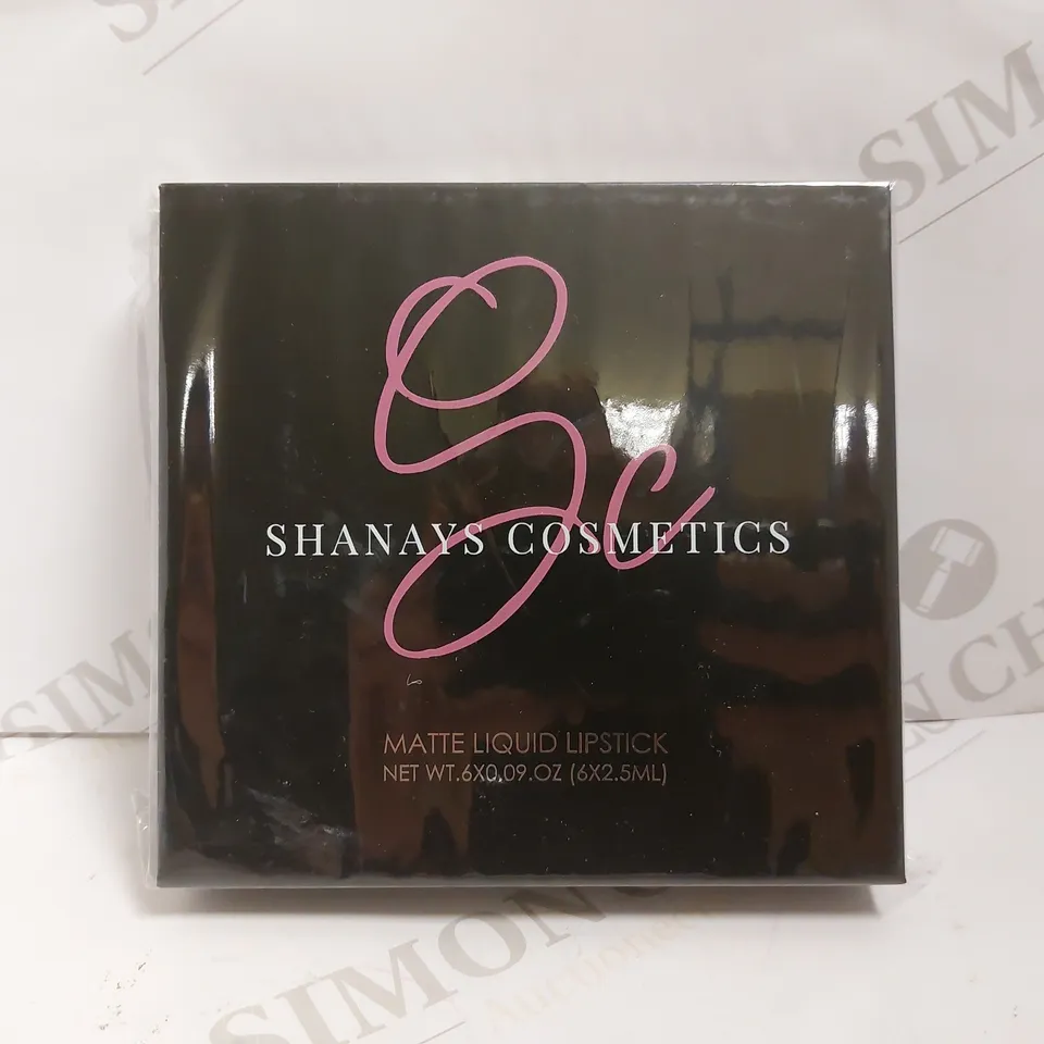 SEALED SHANAYS COSMETICS NATTE LIQUID LIPSTICK