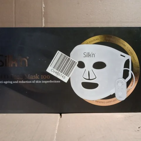 BOXED SILK'N LED FACE MASK 100 ANTI-AGEING DEVICE