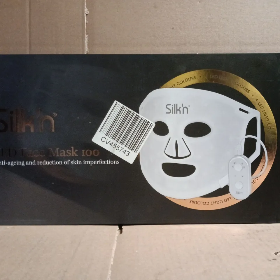 BOXED SILK'N LED FACE MASK 100 ANTI-AGEING DEVICE