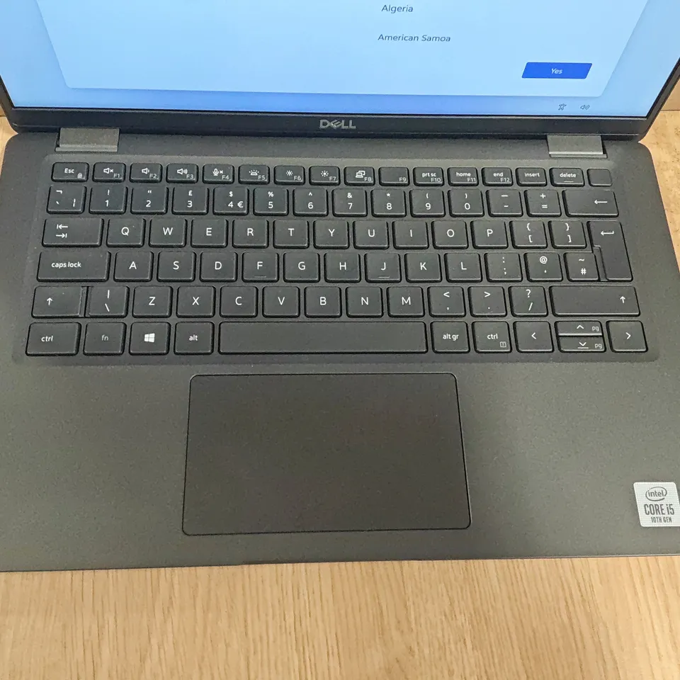 UNBOXED DELL LATITUDE 7410 INTEL I-5 10TH GEN LAPTOP IN BLACK