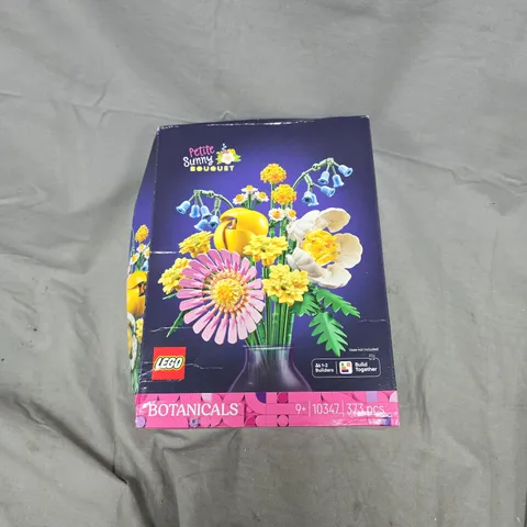 LEGO BOTANICALS PETITE SUNNY BOUQUET 373 PIECES, 10347