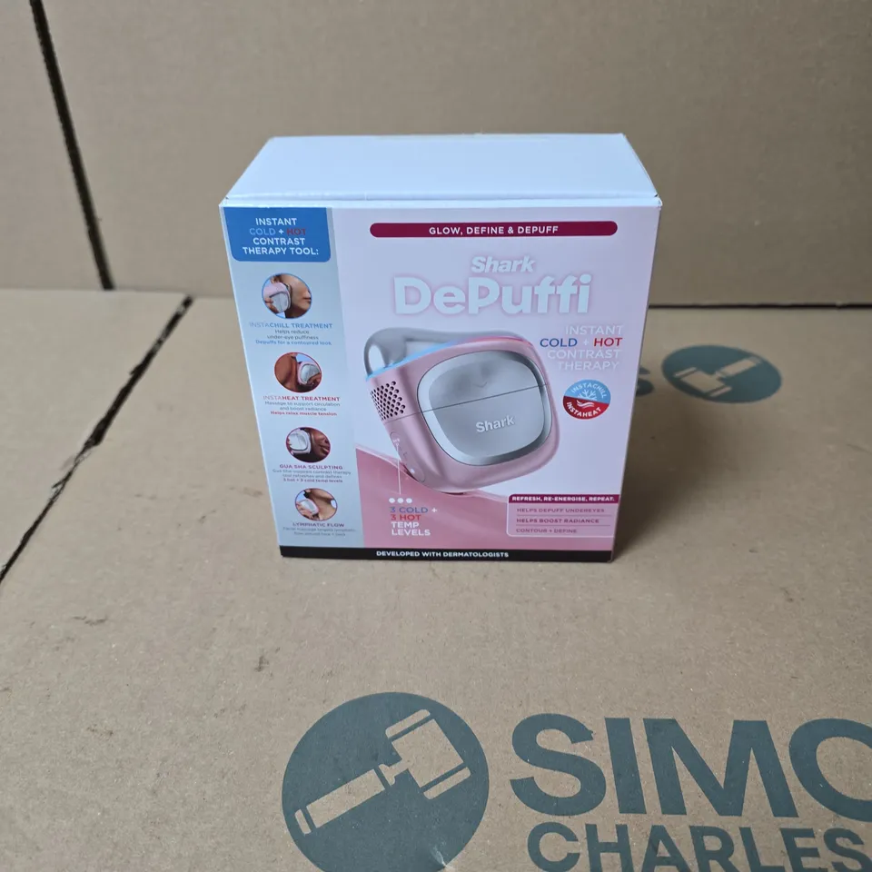 SHARK DEPUFFI CONTRAST THERAPY SCULPTING TOOL BOXED