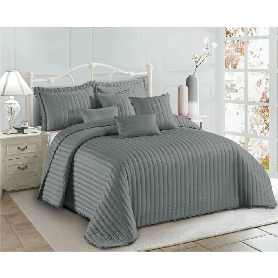 WILLMOT MICROFIBRE BEDSPREAD SET  