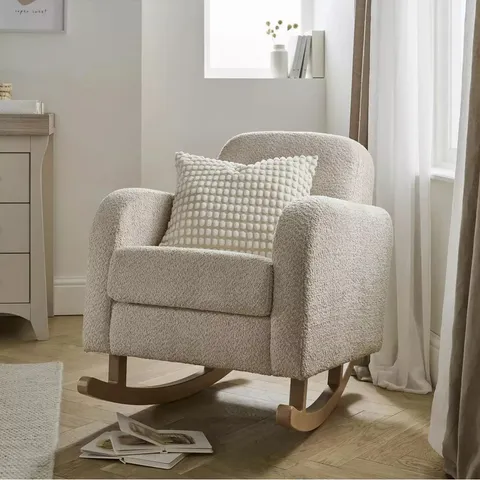 BOXED CUDDLECO ETTA NURSING CHAIR - BOUCLE MUSHROOM - COLLECTION ONLY
