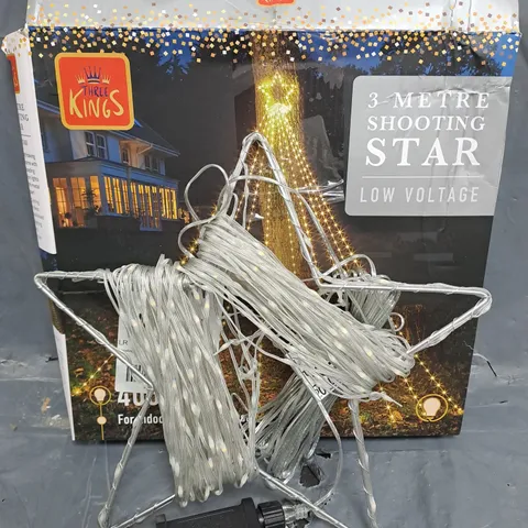 BOXED THREE KINGS 3 METER SHOOTING STAR LIGHT 