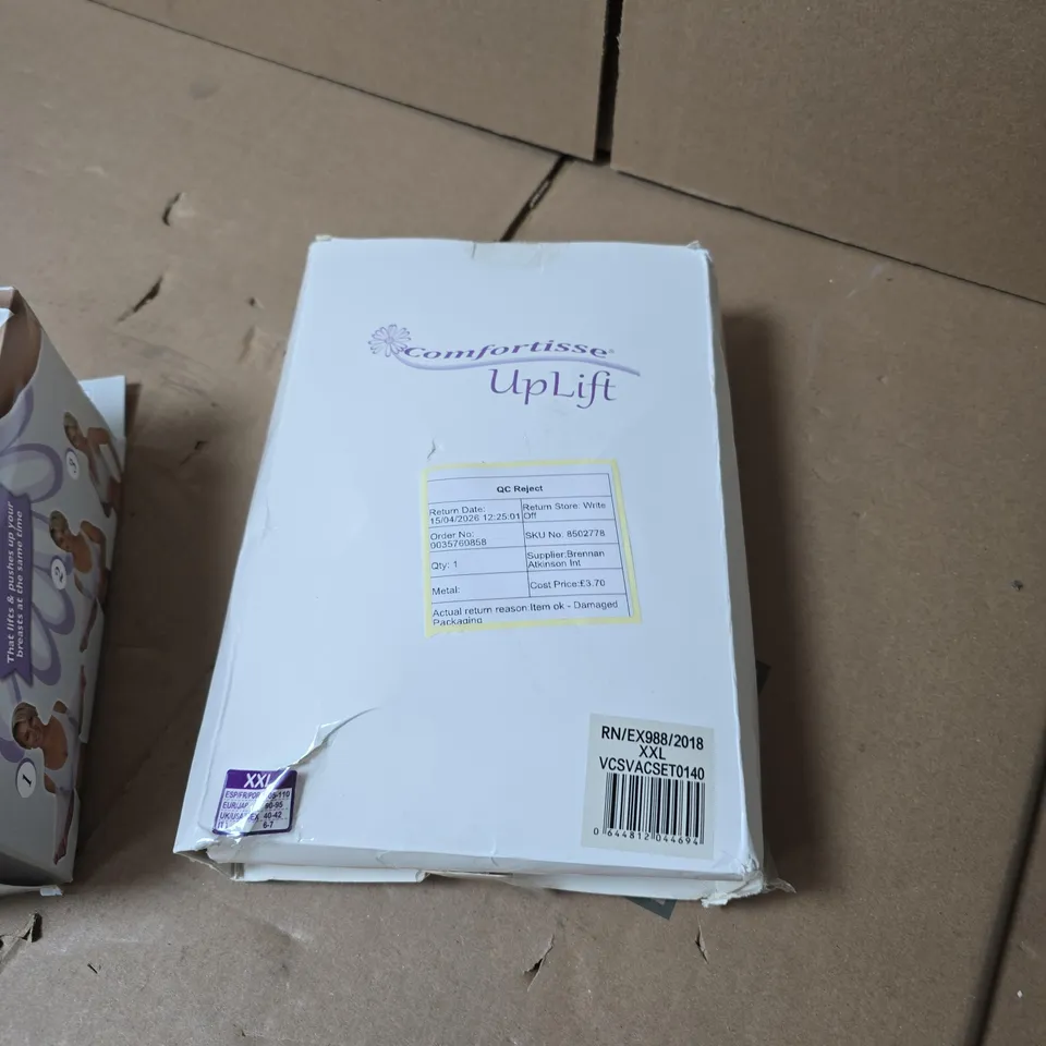 BOX OF APPROXIMATELY 12 COMFORTISSE ITEMS INCLUDING UPLIFT AND PUSH UP BRA 