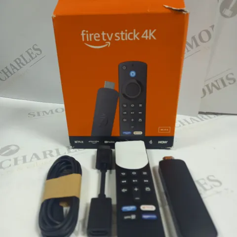 BOXED AMAZON FIRE TV STICK 4K