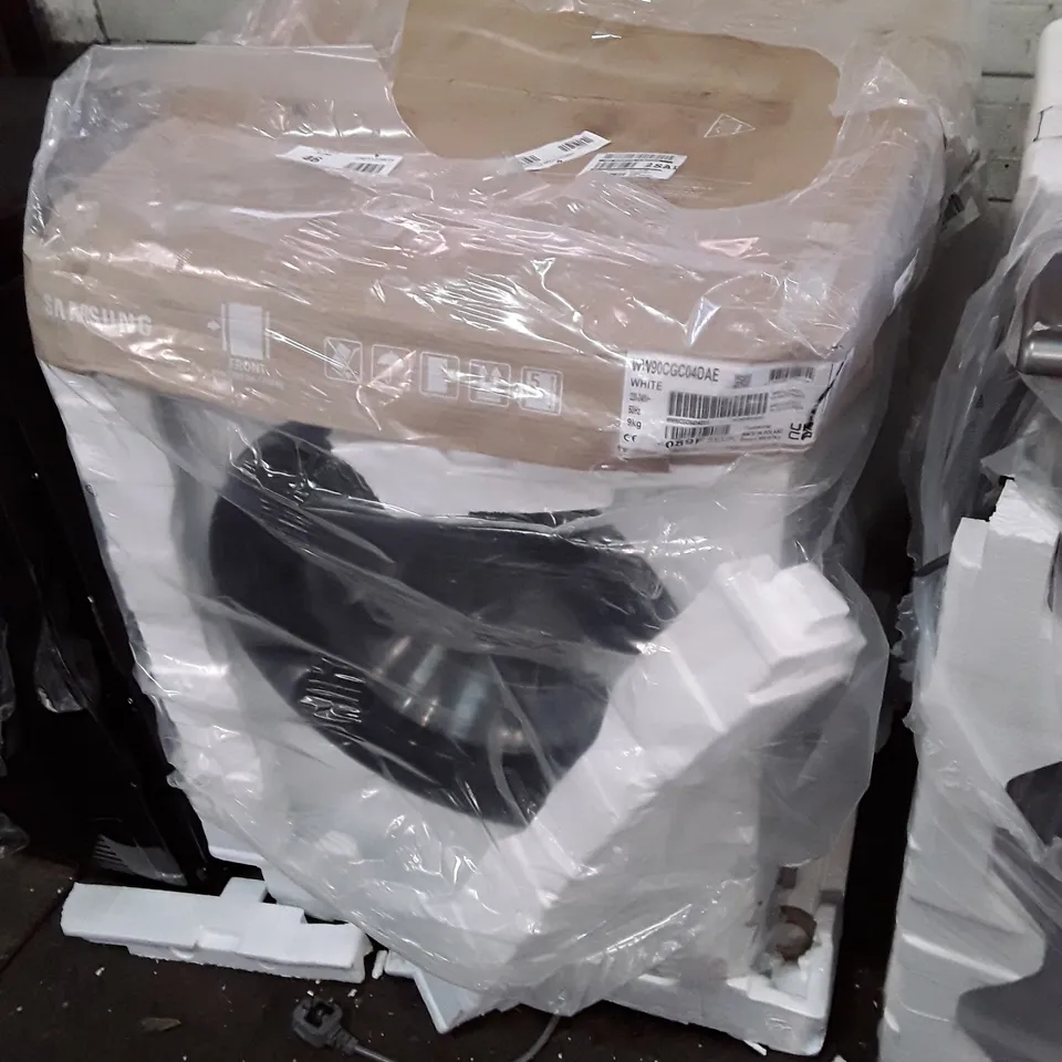 SAMSUNG SERIES 5 AI ENERGY WW90CGC04DAEEU 9KG LOAD, 1400 SPIN ECOBUBBLE WASHING MACHINE WITH SMARTTHINGS - WHITE