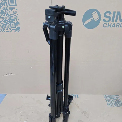 BLACK FOLDED ALUMINUM CAMERA TRIPOD STAND