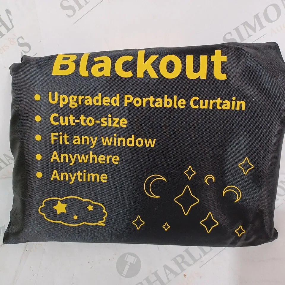 LUCMO PORTABLE 100% BLACKOUT CURTAIN
