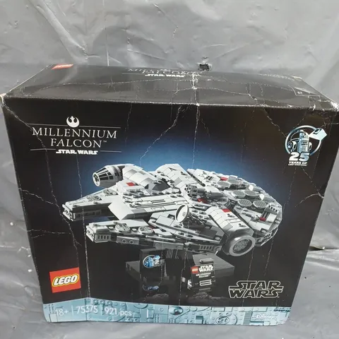 BOXED LEGO STAR WARS MILLENNIUM FALCON 75375