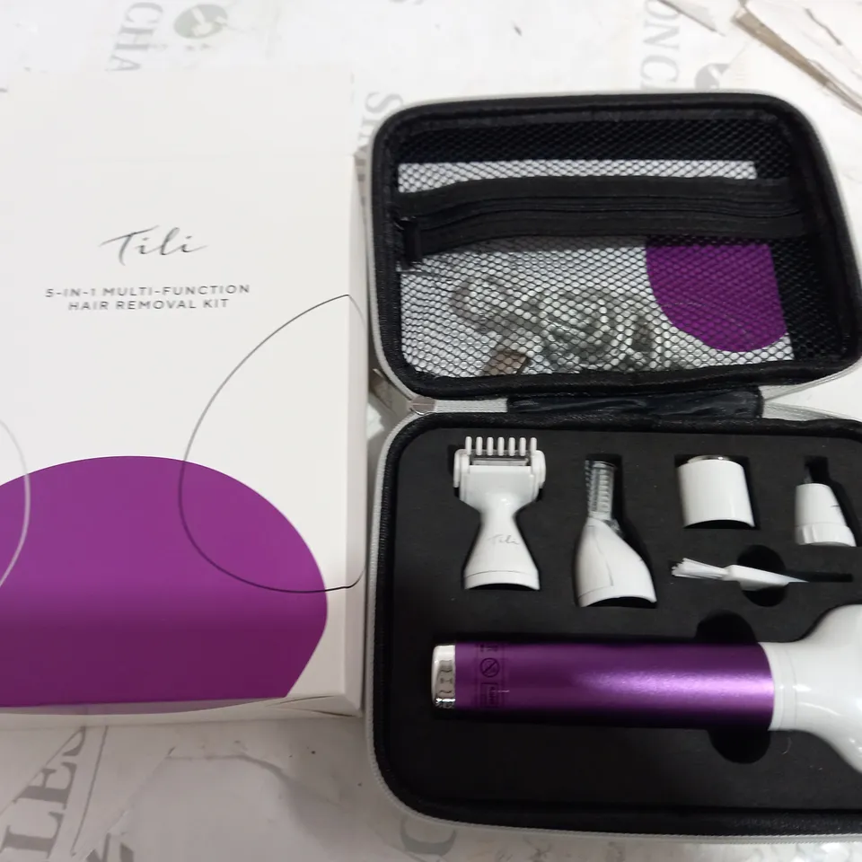 TILI 5-IN-1 MULTI-FUNCTION HAIR REMOVAL KIT