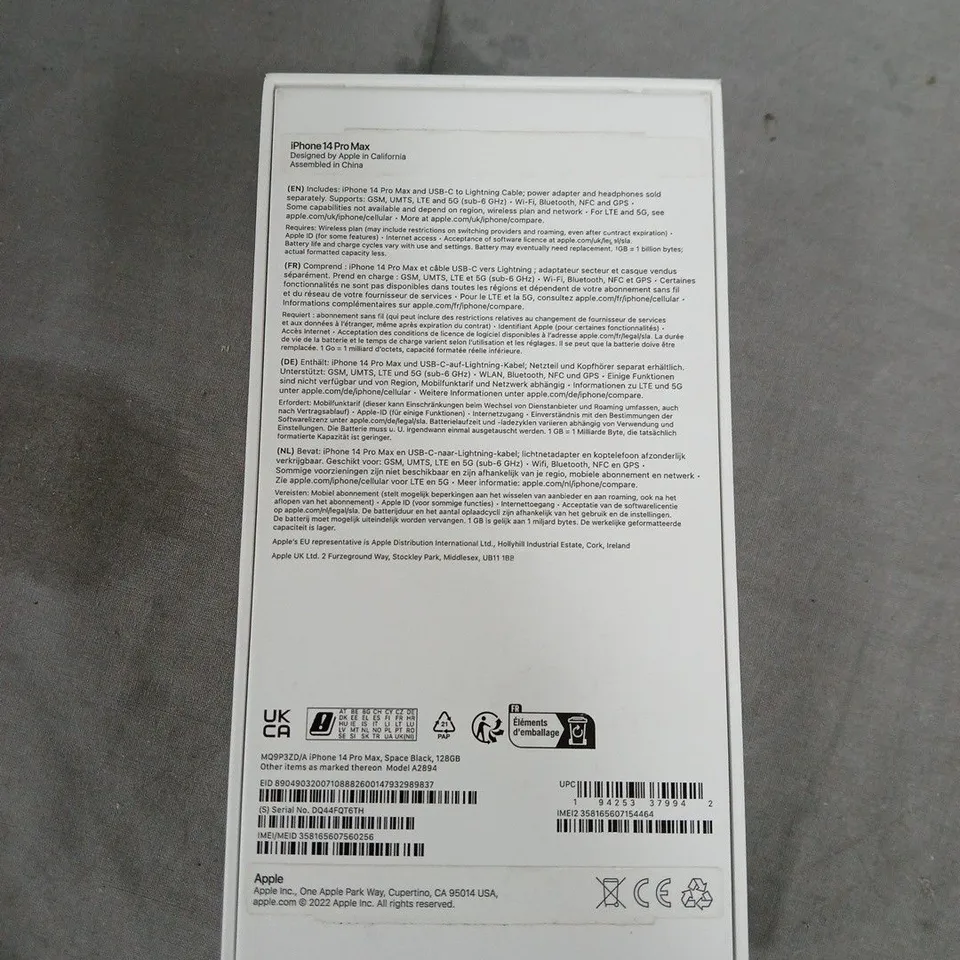 APPLE IPHONE - BOXED