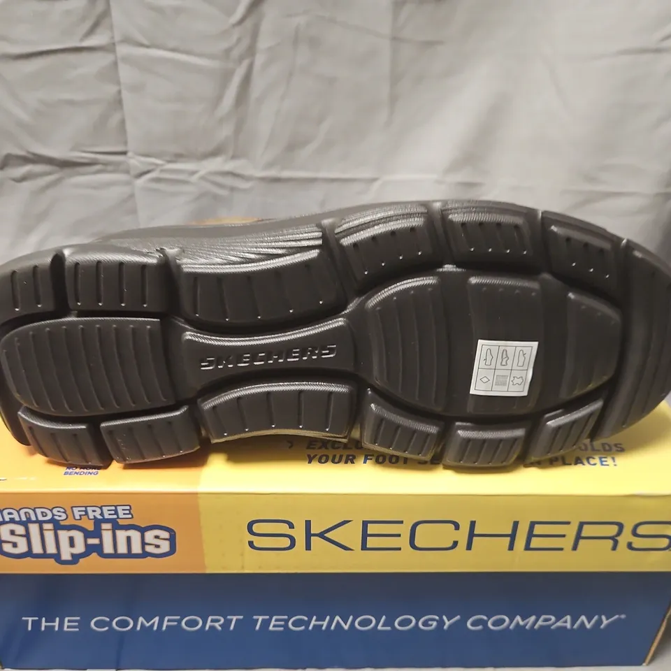 BOXED SKECHERS ARCH FIT GARZA RIDLEY BROWN NUBUCK BOOTS – UK 9 / US 10 (MEN) – NEW WITH TAGS