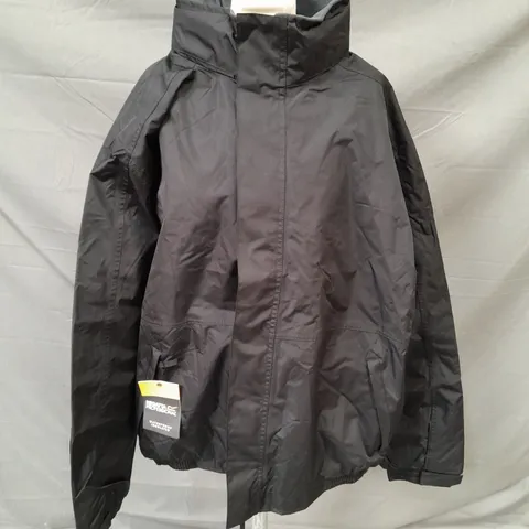 REGATTA DOVER BLACK JACKET - XXXL