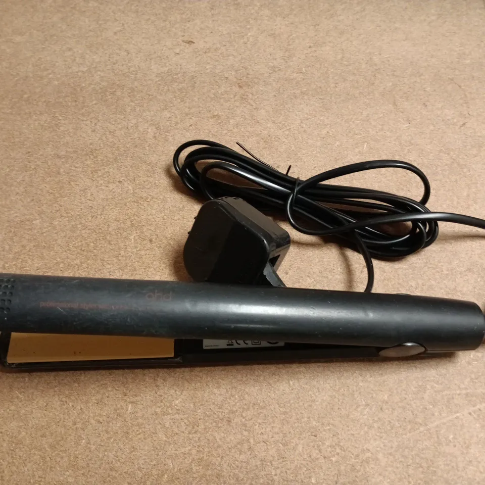 GHD HAIR STRAIGHTENER (FLAT IRON) – BLACK, CORDED