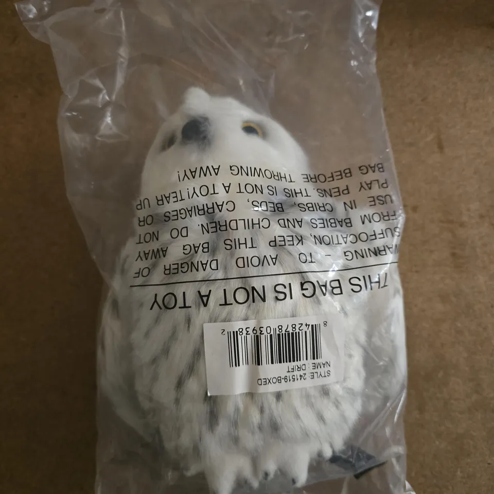 THE BEARINGTON COLLECTION WHITE PLUSH BEAR – SMALL STUFFED TOY