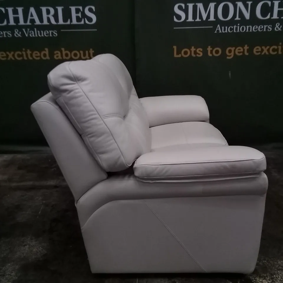 DESIGNER G PLAN SEATTLE CAMBRIDGE CHALK 2 SEATER SOFA