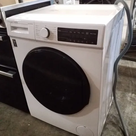 RUSSELL HOBBS FREESTANDING WASHING MACHINE, 9KG CAPACITY, 1400 RPM, 15 PROGRAMMES, ECO TECHNOLOGY, RAPID WASH CYCLES, WHITE, RH914W116W